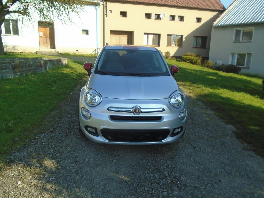 Fiat 500X, 1.6D,88kw,6.rych.,108500Km,TOP